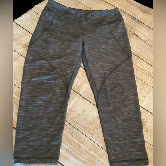 Patagonia Worn Wear Gray Marled Leggings Size L - Picture 2 of 12